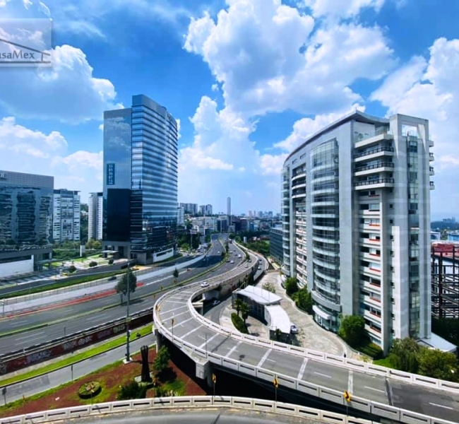 CDMX- Santa Fe, En venta condominio Panorámico Remodelado Seguridad Alberca Divino 