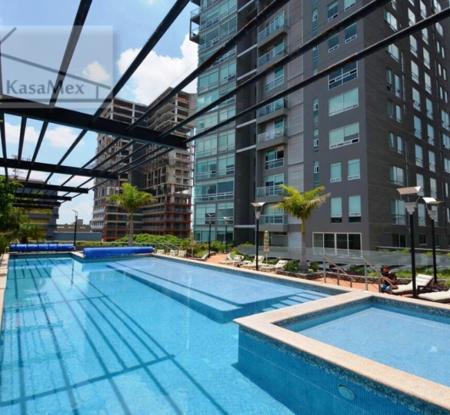 Guadalajara Modern Condo. With GYM, Pool, 24 Hrs Surveillance.